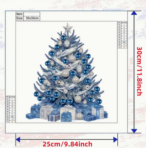 Diamond Painting Weihnachtsbaum